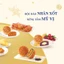 Bánh Trung Thu KIDO - HỘP MỸ VỊ HƯNG VƯỢNG - Combo gồm 4 bánh 150g loại 1 trứng - Kido Group