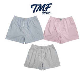 Quần đùi short vải Kate Oxford ngủ mặc nhà nam nữ Unisex, thoáng mát mềm mịn form rộng – TMF WEAR