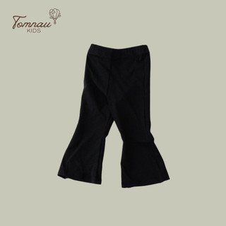Q3-[tomnaukids] Quần loe dành cho bé gái vải Zip cotton xinh - Size 6-30Kg