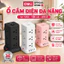 Ổ Cắm Điện Trụ/ Vuông DELI Sạc Nhanh USBTypeC 20W, Ổ Điện Trụ Để Bàn Cầu Chì Tự Ngắt CSuất 2500W - 4000W