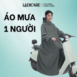 Áo mưa cánh dơi LADICARE [LOẠI TỐT] vải da cá chống thấm nước hiệu quả, rộng thoải mái, đẹp chuẩn form