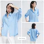 Áo sơ mi nữ GILLEE sơ mi xanh dáng oversized, sơ mi form rộng vải cao cấp thoáng khí thấm hút tốt FAS291