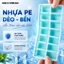 Khay làm đá nhựa dẻo PE Như Ý loại 6 viên và 14 viên, tiện lợi dễ lấy đá, màu ngẫu nhiên