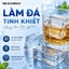 Khay làm đá nhựa dẻo PE Như Ý loại 6 viên và 14 viên, tiện lợi dễ lấy đá, màu ngẫu nhiên