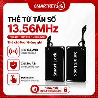 Thẻ Từ Tần Số 13.56mhz LOCK dùng cho khóa vân tay dùng App TTLock