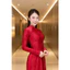 Áo Dài Gấm Hoa Xuất Dư Cao Cấp Form Chuẩn - Áo Dài Truyền Thống Việt Nam Sang Trọng Tôn Dáng