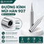 Mũi hàn 907 đầu mỏ hàn gia nhiệt nhanh chất liệu thép cao cấp.