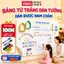 Bảng Từ Trắng Dán Tường Deli - Hút Nam Châm Viết Bút Lông Bảng Dày Dặn Nhiều Kích Thước
