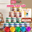 Màu Nước Acrylic 300ml Dmast Cao Cấp Deli - Màu Vẽ Nhiều Chất Liệu - Custom Trên Vải Giày Tường Đá