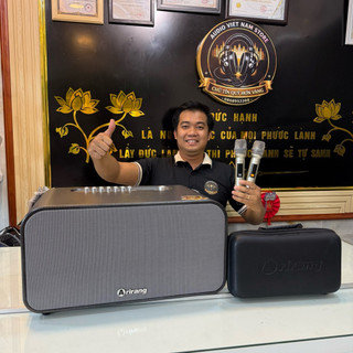 LOA ARIRANG MB2 CW CHUYÊN KARAOKE dùng 2 chip DSP sử lý âm thanh mang công suất đỉnh 800W, tặng bao da đựng micro, mb2cw
