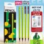 Bút Chì Gỗ 2B HB Deli Nusign Lõi To 3.2mm Chì Đậm Màu Matcha Xanh Lá Socola Cho Học Sinh Văn Phòng