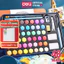 Màu Nước Dạng Nén Kèm 8 Dụng Cụ Solid Water Color Finenolo - Cao Cấp Cho Học Sinh