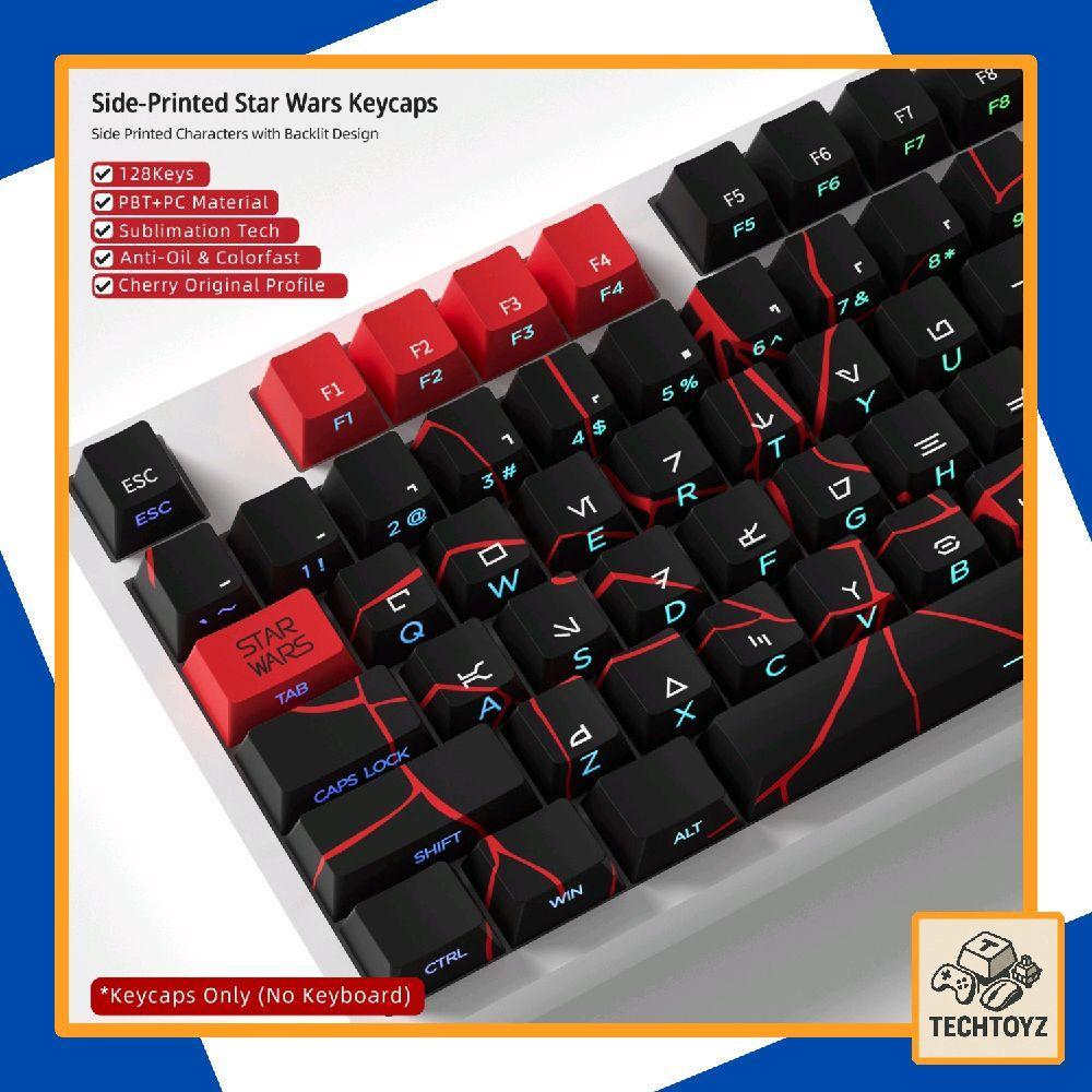 Keycap Star War - PBT DyeSub + Double Shot - Cherry Profile | BigBuy360 - bigbuy360.vn