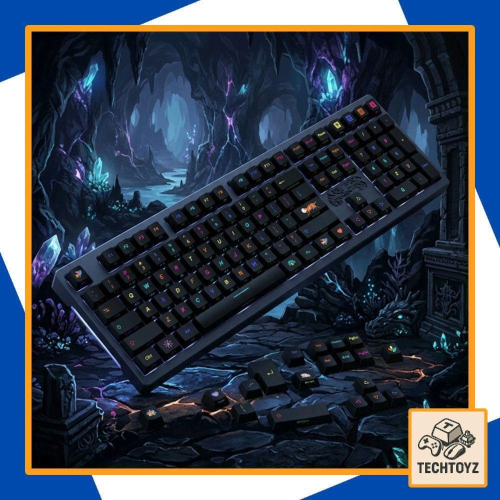Keycap Underworld - PBT DyeSub + Double Shot - Cherry Profile | BigBuy360 - bigbuy360.vn