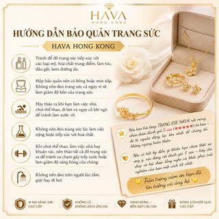 Bông Tai Nữ Titan, Khuyên Tai Dáng Dài Đính Đá Xi Mạ Vàng 24k Cao Cấp - Trang Sức Hava - HVBT155