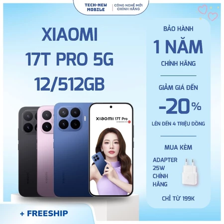 [Hàng Cũ] Xiaomi 17T Pro 5G 12GB/512GB Chính Hãng