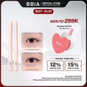 Chì kẻ bọng mắt mềm mượt, không lem trôi BBIA Last Powder Pencil 0.8g