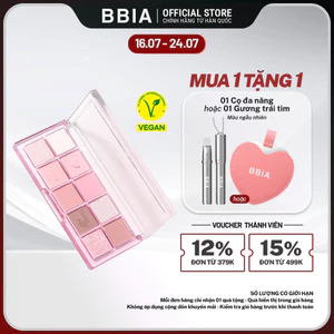Bảng phấn mắt 10 ô dễ tán và bám màu tốt BBIA Essential Eye Palette 8.5g