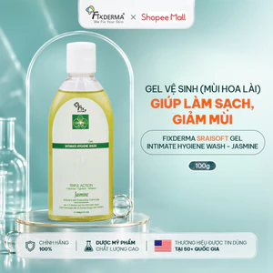 Gel Vệ Sinh Phụ Nữ Fixderma SraiSoft Gel Jasmine (Hoa Lài) 100g - Hùng Lợi