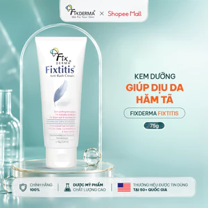 Kem Chống Hăm FIXDERMA Fixtitis 75g Giảm Ngứa, Viêm Da, Giúp Dưỡng Ẩm Và Làm Dịu Da [Hùng Lợi]