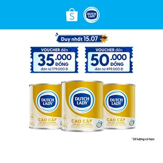 Combo 3 Lon Sữa Đặc Dutch Lady Cao Cấp 380g/lon
