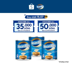 Combo 3 Lon Kem Đặc Có Đường Hoàn Hảo 380g/lon