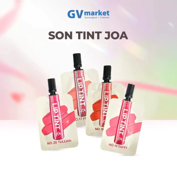 GV market - Son Tint Bóng JOA Waterful Tint Hàn Quốc Căng Mọng Tự Nhiên Không Bết Dính, Lì Siêu Mịn Dưỡng Ẩm Môi 5ml/túi