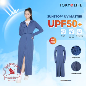 Áo khoác chống nắng Nữ SunStop Master TOKYOLIFE dáng dài thoáng mát 40000441