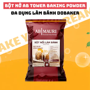 Bột Nở AB Mauri Túi Nâu - Baking Powder Hoạt Tính Kép Làm Bánh Nở Xốp - DoBaker