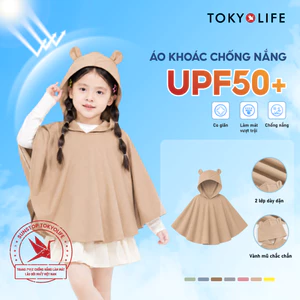 Áo khoác đa năng chống nắng trẻ em TOKYOLIFE tai gấu trang trí đi học đi chơi 40006067