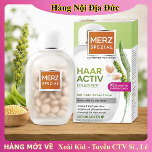 Viên uống hỗ trợ mọc tóc Merz Spezial Đức lọ 120v -Nội địa Đức Đủ Bill