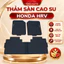 Thảm LÓT SÀN Cao su cho xe Honda HRV 2022+ không mùi, dễ vệ sinh, Không thấm nước- Mẫu NISSIN cao cấp
