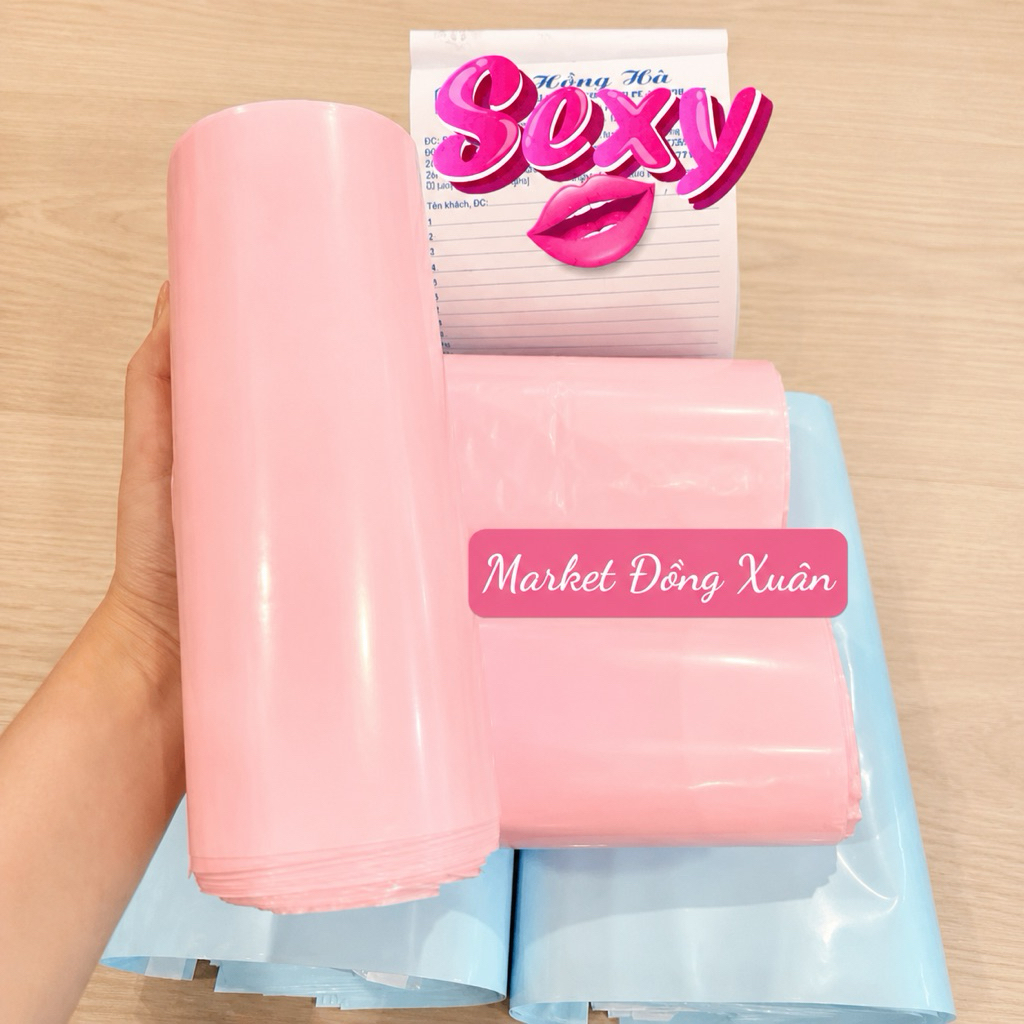 🌟 500g – 1kg TÚi GÓI HÀNG NIÊM PHONG🌟- Chất Liệu Siêu Dai – Sắc Màu  Pastel. Loại 1 lớp – Bóng Dẻo Dai – Mịn !