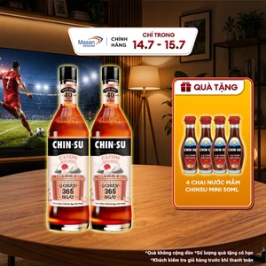 Kiệt tác tặng phẩm - Nước Mắm CHIN-SU Ủ Chượp 365 Ngày 700ml