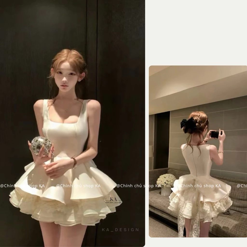 [KÈM NƠ] ĐẦM XÒE TRIỆU LỘ TƯ, Đầm 6 tầng Xòe Đầm xinh đi Dự Tiệc, đi chơi _ KADESIGN.