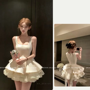 [KÈM NƠ] ĐẦM XÒE TRIỆU LỘ TƯ, Đầm 6 tầng Xòe Đầm xinh đi Dự Tiệc, đi chơi _ KADESIGN.