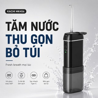 Tăm nước Kachi MK357 nhỏ gọn dễ dàng bỏ trong túi xách
