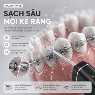 Tăm nước Kachi MK357 nhỏ gọn dễ dàng bỏ trong túi xách