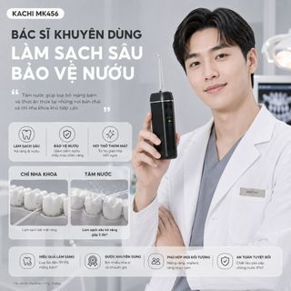 Tăm nước Kachi MK357 nhỏ gọn dễ dàng bỏ trong túi xách