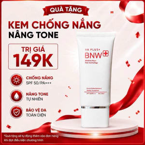 Kem Chống Nắng BNW+ Plus Bảo Vệ Da Khỏi Tia UV, Cấp Ẩm, Phục Hồi & Hỗ Trợ Mờ Nám