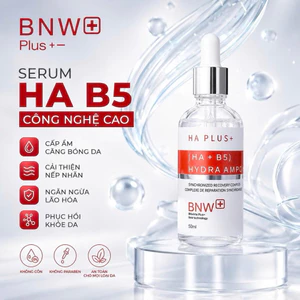 Serum Cấp Ẩm BNW+ PLUS Kết Cấu Dịu Nhẹ Cung Cấp Dưỡng Chất Giúp Da Khô Thoáng Mềm Mại Và Tươi Tắn Tự Nhiên