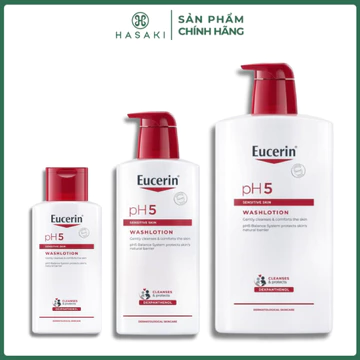 Sữa Tắm Dạng Gel Eucerin Dành Cho Da Nhạy Cảm PH5 Wash Lotion Hasaki Sản Phẩm Chính Hãng