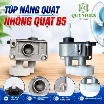 Nhông Quạt B5 (Túp Năng Quạt B5) Dùng Cho Quạt Treo, Quạt Đứng, Quạt Bàn – Linh Kiện Thay Thế