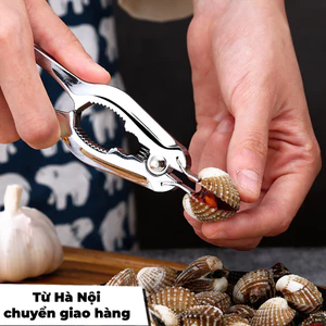 Dụng cụ kiềm đa năng tách sò huyết, nghêu, hàu, hạt, kềm kẹp vỏ cua, ghẹ bằng thép không gỉ