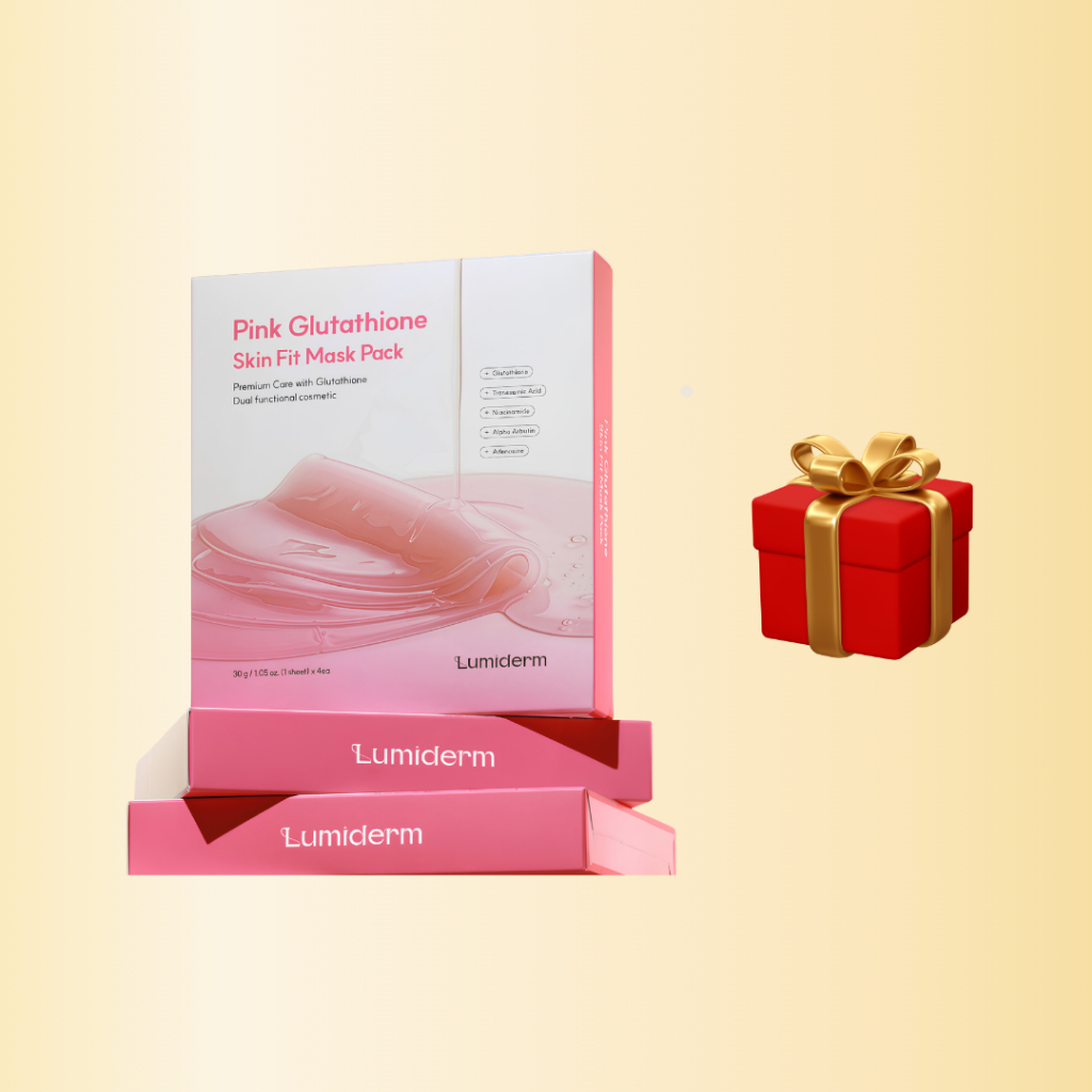 mặt nạ glutathione Combo 5 miếng] dưỡng trắng da Sur Medic Bright Mask Mặt Nạ Glutathione Dưỡng Trắng,