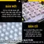 Keycap xuyên led Crystal Carbon Fiber Clear xuyên led pha lê cực kỳ đẹp, nhựa PC, profile Cherry