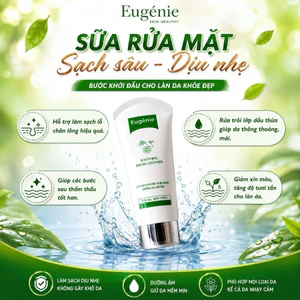 Sữa Rửa Mặt Eugénie Ngừa Mụn, Giảm Thâm, Làm Sạch Dịu Nhẹ, Cân Bằng Da, Phù Hợp Mọi Loại Da Tuýp 100ml