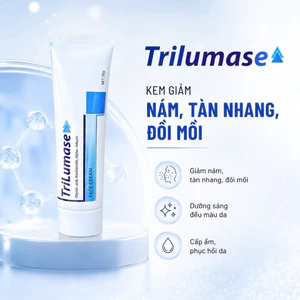 Kem Mờ Thâm Nám Trillumase Giảm Nám Tàn Nhang, Mờ Thâm, Làm Sáng & Đều Màu Da Tuýp 25g