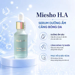 Serum Cấp Ẩm Miesho HA Dưỡng Sáng Nhẹ Nhàng Làm Dịu Da Giúp Da Mềm Mịn Chai 20ml