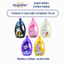 Combo 5 Can Nước Giặt Đậm Đặc HygienC Plus 3,6 Kg/Can - Hương Nước Hoa, Làm Sạch Vết Bẩn